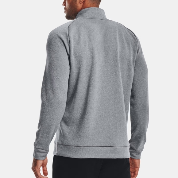 NWOT Under Armour Gray Quarter-Zip Pullovern,Medium - Picture 2 of 9